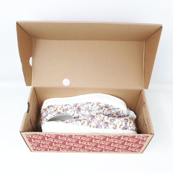 Vans Era Vintage Floral White Skate Authentic Casual Shoe Sneaker Womens 7 US - Picture 12 of 12